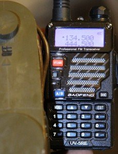 You can also use this cheap Baofeng Ham radio if you modify the frequencies with software, see article.