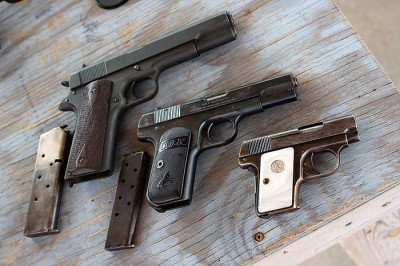 A bit of for shadowing here? 1911, 1903 and 1905. 