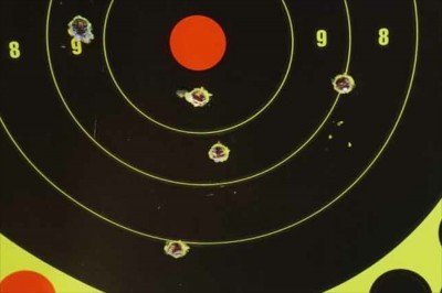 Israel Defense Forces IWI Tavor Review From 100 yards, the Tavor is effective. A maginified optic could help bring these groups in. The gun has far more long range potential than the optic.