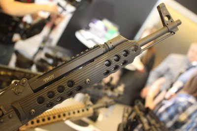 And for those Kalashnikov fans, Troy continues to work on the AK forends.