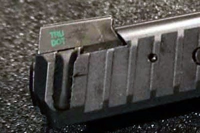 It has a slight hook-like angle designed exactly for this purpose.