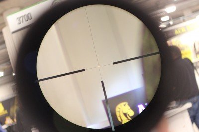 Just bright enough for the show floor.