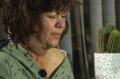 Mother Thanks Neighbor for Fatally Shooting Meth-Addicted Son Attempting to Kill her The wounds on Victoria Mendez's neck are visible. (Photo: AZ Family)