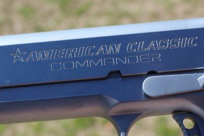 American Classic Commander.  Says it right there on the slide!