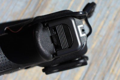 Clear sight channels help keep sights working properly. 