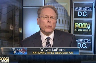 Wayne LaPierre, the exec. vice president of the National Rifle Association.