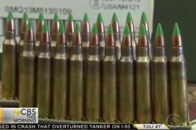 "Green Tip" ammo, a recent target of the ATF. 