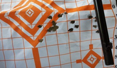 While settling the stock in prior to accuracy testing I decided to walk my groups over with the tool to show you how it works. 