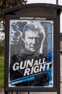 "Gun All Right" starring anti-gunner Liam Neeson.  (Photo: The Hollywood Reporter) 