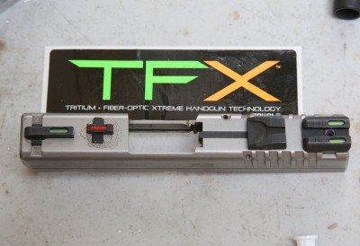 Tritium Night Sights for My XD-S - 7? Before and after sights on my XD-S .45ACP