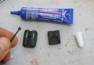 Tritium Night Sights for My XD-S - 7? I think it isa good idea to put thread locker on the screw for a carry gun.