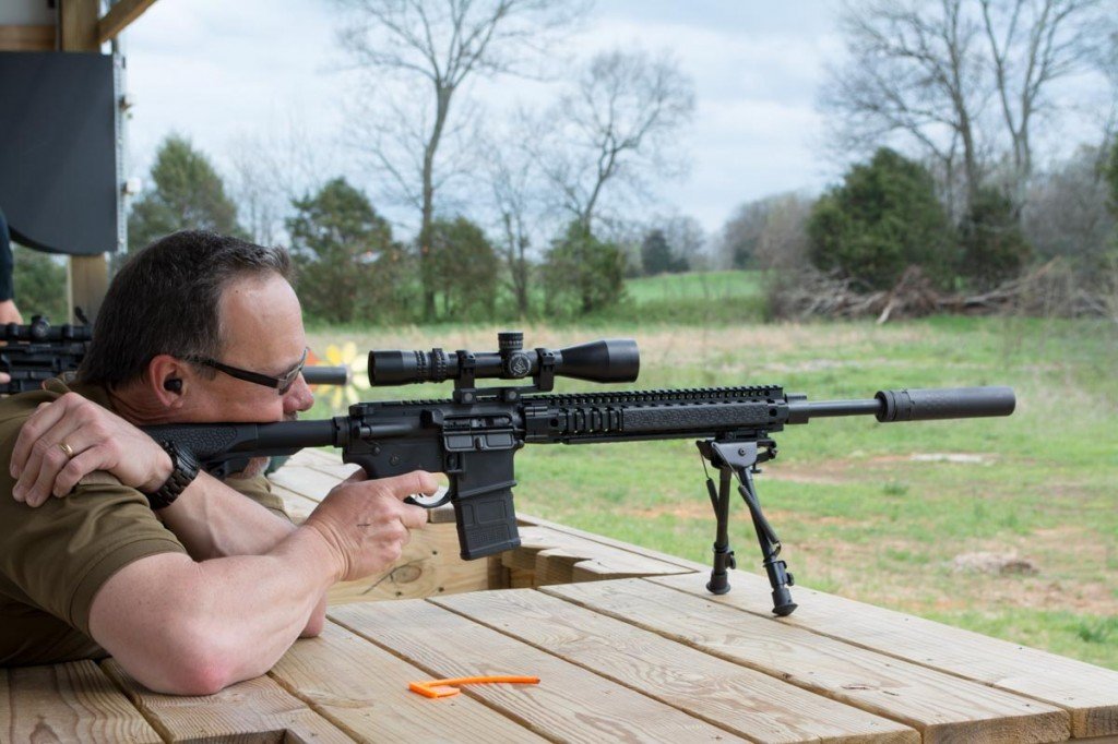 I had some serious fun with a Daniel Defense rifle and SilencerCo Saker suppressor.