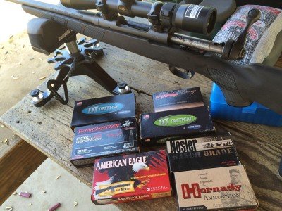 I tested the M-11 for accuracy with a variety of .308 factory and hand-loaded ammo.
