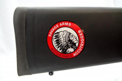 Savage M-11 Trophy Hunter XP Package Review The factory recoil pad is excellent. Also note the rear sling swivel attachment point.