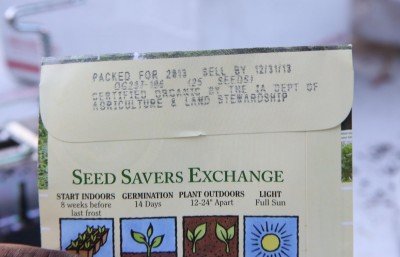 Rather than buy a whole bunch of new seeds, for this article I figured it would be good to show you that even seeds a couple years old will generally germinate.  I didn't store them in any specifically good conditions, but they were mostly in air conditioning. 