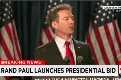 Rand Paul is running for president.  (Photo: CNN)