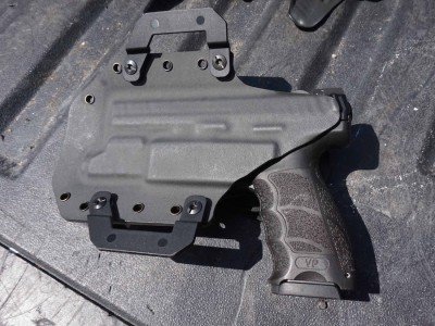 New Kydex Designs from Black Rhino Concealment The TCLS for an Enforce light.