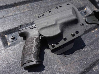 New Kydex Designs from Black Rhino Concealment The TCS can be worn inside or ourstide the wasit band.