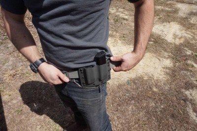 While not as easy to conceal, a double mag carrier allows for excellent capacity.