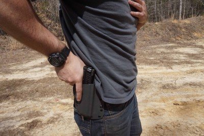 The convertible holsters are more comfortable for winter carry. 