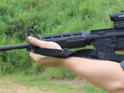 Wrap a hand inside for even more control. 