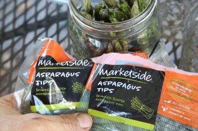 For this article I used supermarket veggies. 