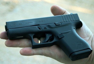 A humble GLOCK? Hardly. The 43 took the day.