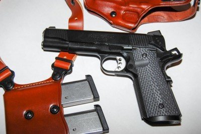 This Galco Miami Classic II makes a great shoulder carry rig.