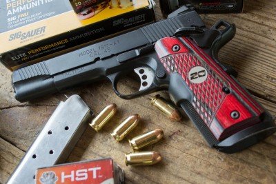 I got my hands on a Crimson Trace 20th Anniversary set of Lasergrips. It made for a nice upgrade.