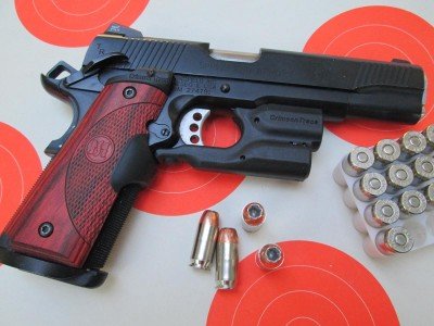 Addition of Lasergrips and Lightguard made this a great bedside companion.