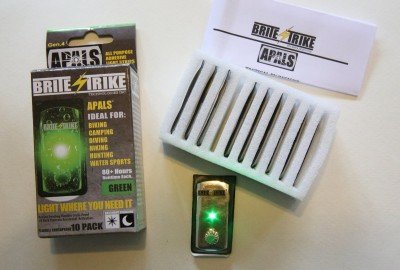 The APALS come in these ten compartment foam packages. 