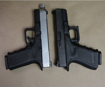 The Lone Wolf Timberwolf--No GLOCK Required Side by side, the similarities are obvious. They're supposed to be. It is the subtle differences that make the Lone Wolf special.