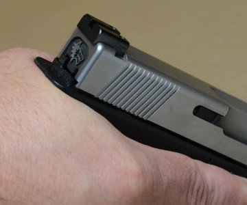 The Lone Wolf Timberwolf--No GLOCK Required The Timberwolf frame is just slightly different, yet the frame prevents slide bite.