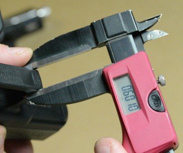 The Lone Wolf Timberwolf--No GLOCK Required The GLOCK trigger guard is just a touch wider, and has a protrusion on the end that is missing from the Timberwolf.