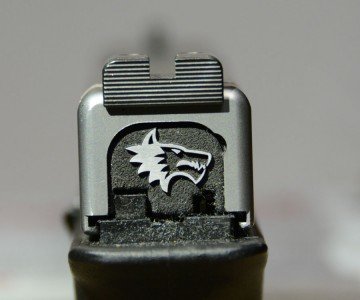 The Lone Wolf Timberwolf--No GLOCK Required The rear sight is really the only point of contention we found. Even without the suppressor height, it wasn't ideal.