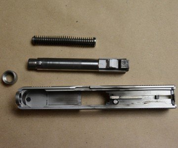 The Lone Wolf Timberwolf--No GLOCK Required And remember: if you already own a GLOCK, you can swap out parts--piece-by-piece--until you end up with a gun exactyl like this one. And if you save all of the original parts, you will have two guns!