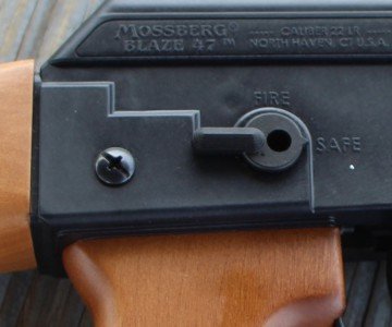 The safety is ambidextrous. 