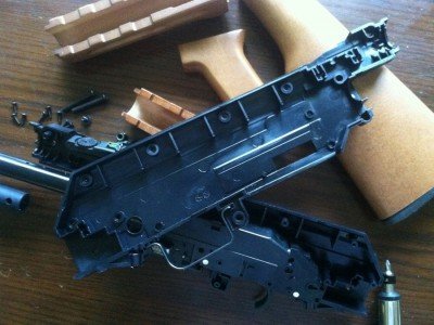 The wrap that covers the Blaze-47's guts.