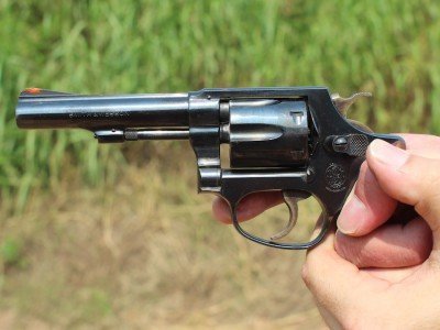 Nice deep black bluing and the color case hardening on the hammer and trigger. 
