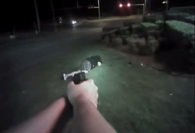 Body Cam Footage Released Of Fatal Texas Police Shooting If you watch the video, you'll see a textbook use of a green-laser.