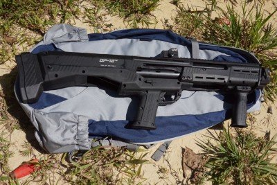DP-12 Review--A Functional Double Barrel Bullpup It is compact enough to fit into most diversion packs.