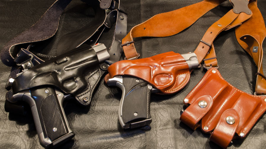 EDC is TBD When You’re Justin Opinion In the days of Spandex and big hair... this is how I rolled. S&W Model 639 (right) was the EDC until it got bumped by the Model 645 (left). Circa ~1985