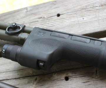 The SureFire forend is solid, and a great option for direct lighting.