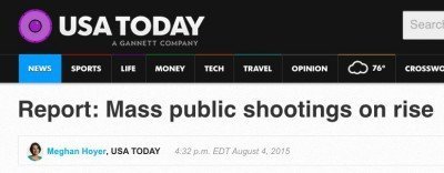 Note the headline...