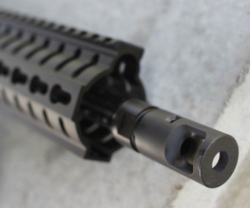 CMMG's 7.62x39 AR--The Mutant--Review The barrels are threaded, too, so attaching brakes and suppressors is easy.