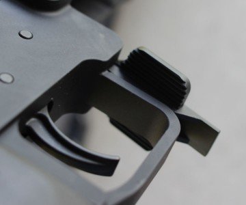 CMMG's 7.62x39 AR--The Mutant--Review Check out that mag release. The AK could learn a lot from this one feature.