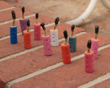 A close runnerup are these FireCrackle Firestarters (video below). They are light, waterproof, and they will dry out wet wood that you find on the ground because they burn a long time. 