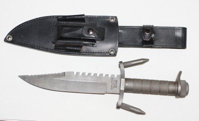 The Quest for the Perfect Knife This model was popular with the Scouts in my troop in the late 80s. It breaks, too. No-tang.