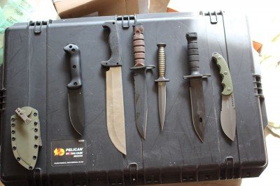 The Quest for the Perfect Knife A quick glance shows the wide variety of options available.