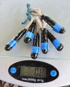 This is the six pack of self igniting FireSticks. He sends them to you on a string that you can hook to a caribiner or onto a pack loop. 